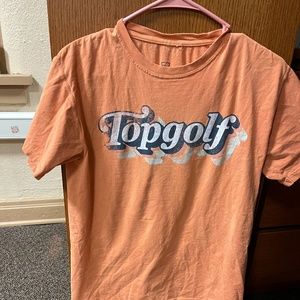 Orange Top Golf T-Shirt